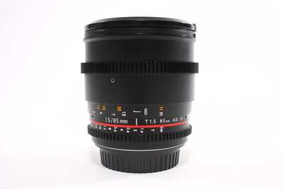 Samyang 85mm T/1.5 for AS IF UMC Canon EF | eBay Samyang 85mm T/1.5 for AS IF UMC Canon EF | eBay