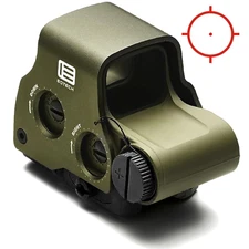 EOTech EXPS3-0 HWS Red Dot Sight 68 MOA Circle 1 MOA Dot EXPS3-0ODGRN Olive Drab