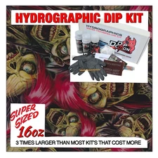 Hydrographic dip kit Metallic Bride of Zombie hydro dip dipping 16oz