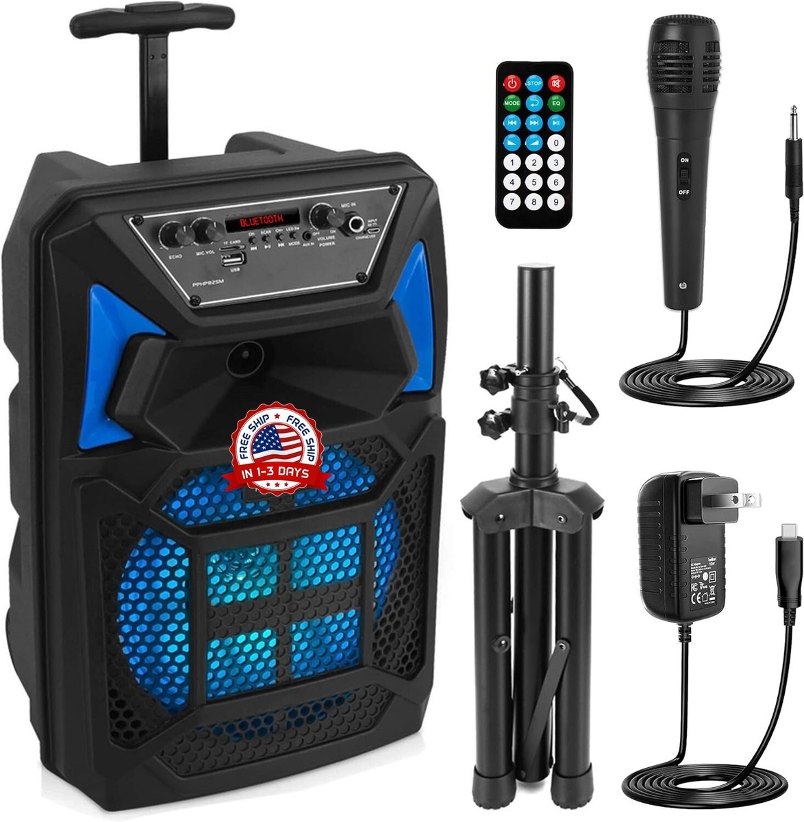 Parlante Bluetooth Camara Parlantes Y Microfono Para Pc Bocina