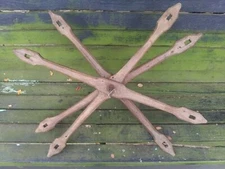 Old Antique Primitive Wooden Yarn Swift - Yarn Winder