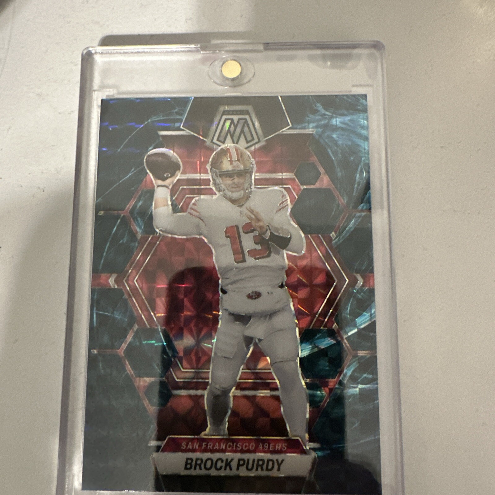 2023 Panini Mosaic - Genesis Mosaic Prizm #211 Brock Purdy