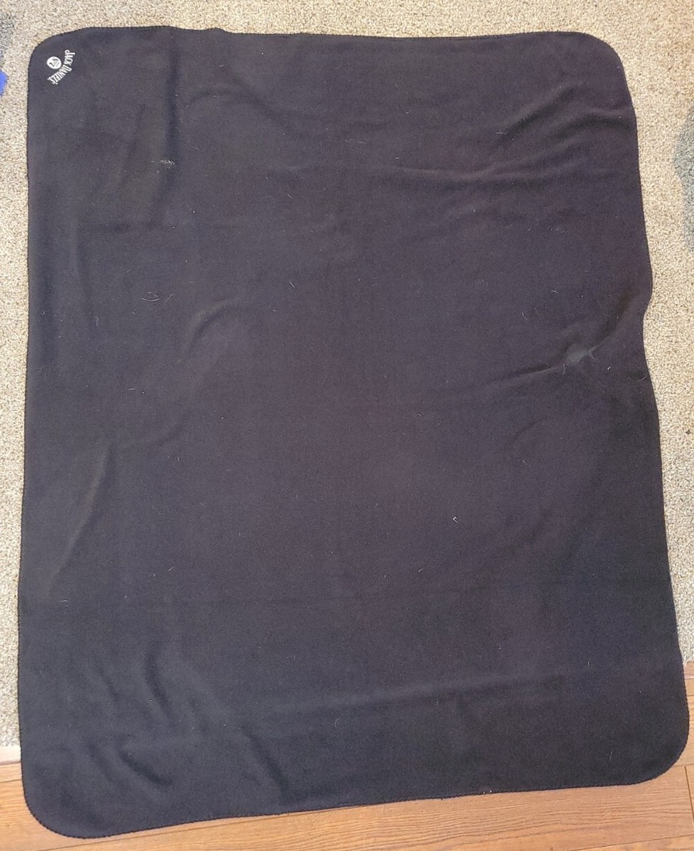 Jack Daniel's ブランケット フリース プレイド Jack Daniels Black Throw Blanket 60