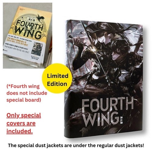 Onyx Storm, Fourth Wing Rebecca Yarros (Korean book) Art Dust Jacket Limited - 第 25/29 張圖片
