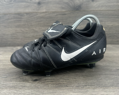 Nike Y2K Air Brasilia 2 D Men's Soccer Metal SG Cleat Size 4 Black