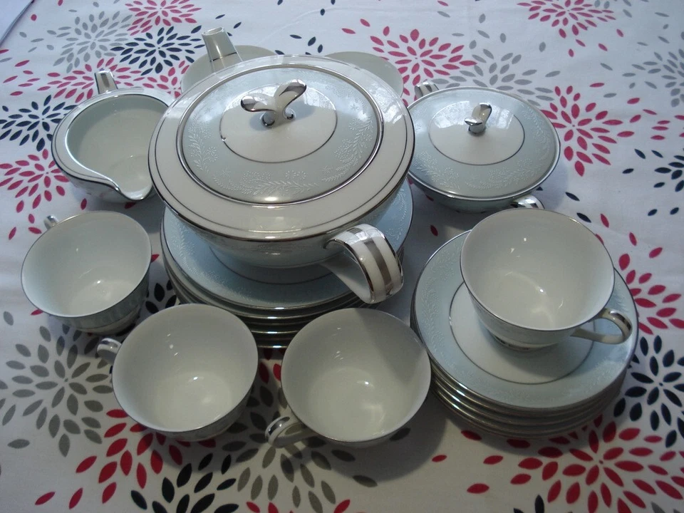 Noritake Laureate Tea Set - image 4 of 4