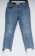 DL 1961 'Mara' Instasculpt Straight Ankle Jeans Size 30 Womens Riptide 198.00