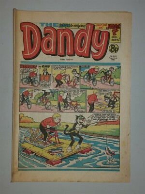 DANDY #2019 2ND AUGUST 1980 DC THOMSON BRITISH WEEKLY UK COMIC (A) _