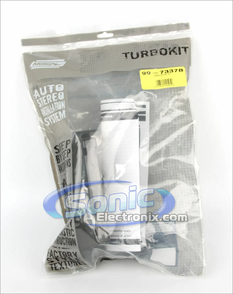 Kit de tablero de instalación de auto Metra 99-7337B DIN único para Kia Soul 2010 negro mate Foto 4 de 4