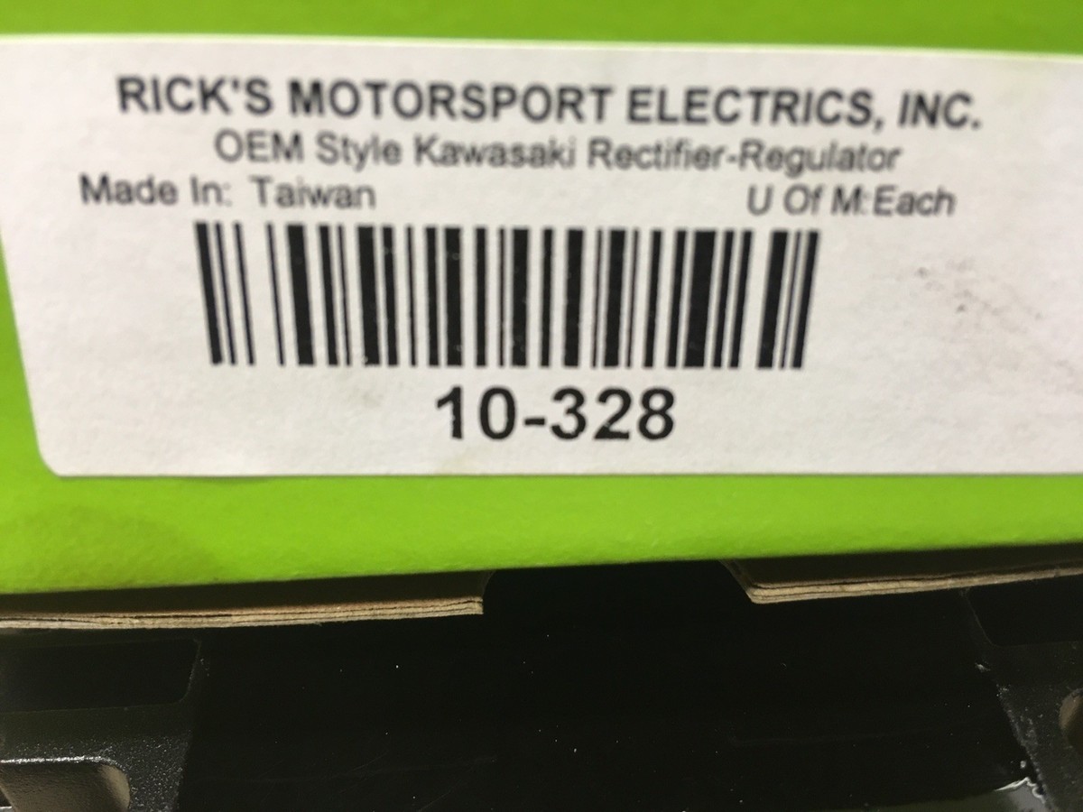 2011-2020 Kawasaki ZX10R Ninja Regulator Rectifier Rick's