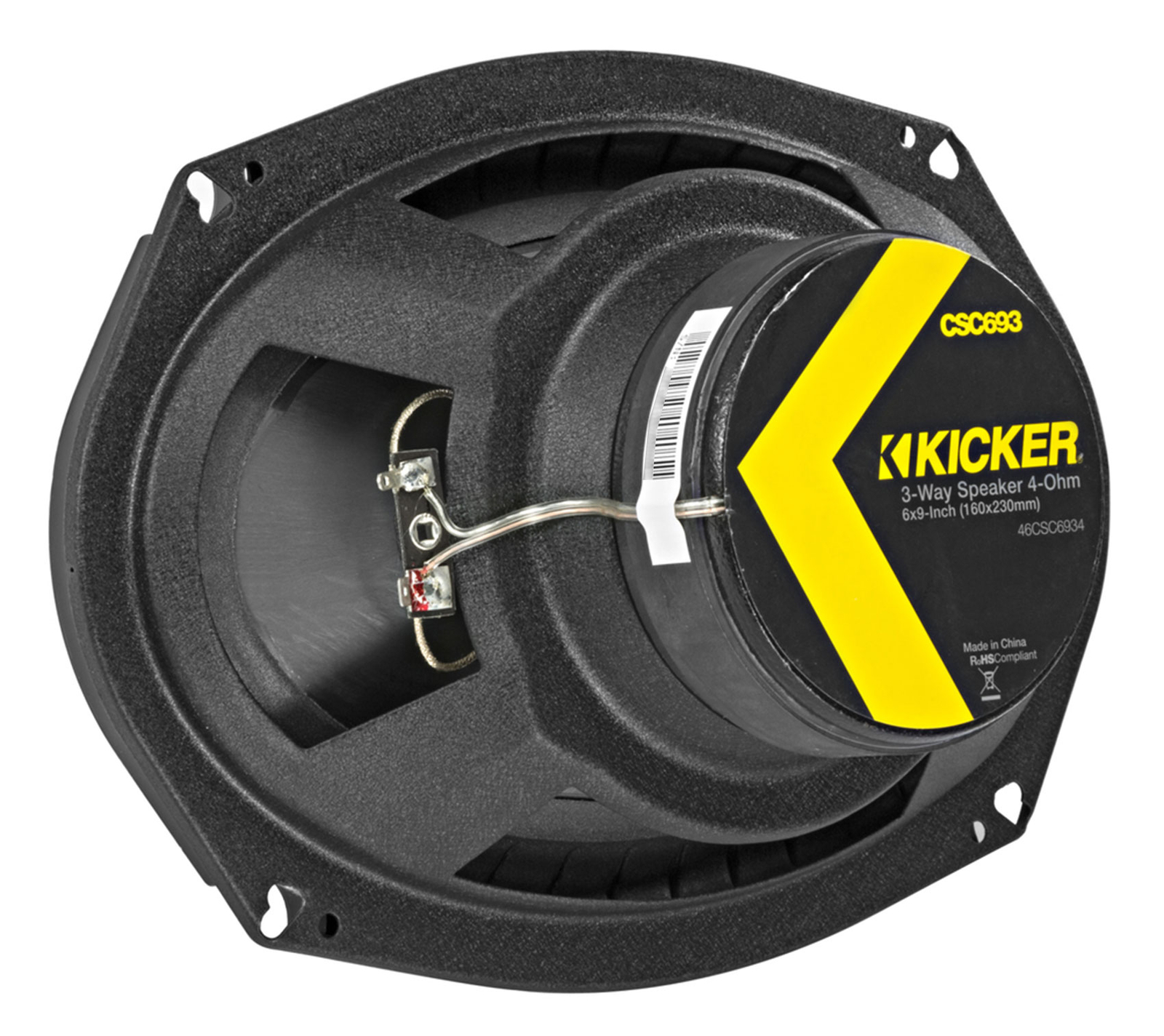 Комплект для замены передних и задних динамиков Kicker 46CSC для Toyota Corolla 2003-2008 годов выпуска