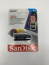 SanDisk Ultra USB 3.0 Flash Drive, 32 GB