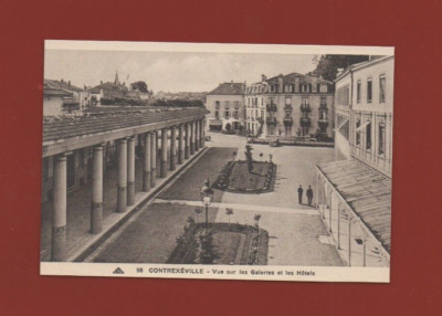 CONTREXEVILLE - View of galleries and hotels --- (Ref. J598)