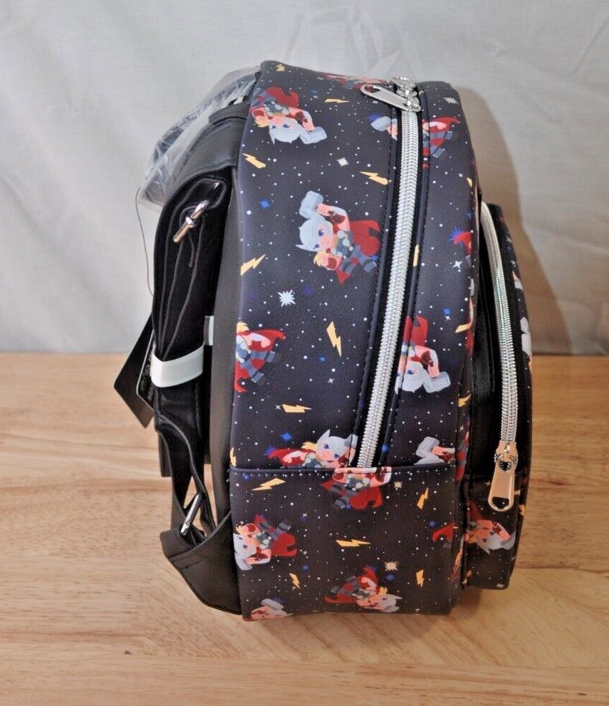 Loungefly Marvel Thor Chibi Galaxy Mini Backpack *NWT* | eBay display picture 2