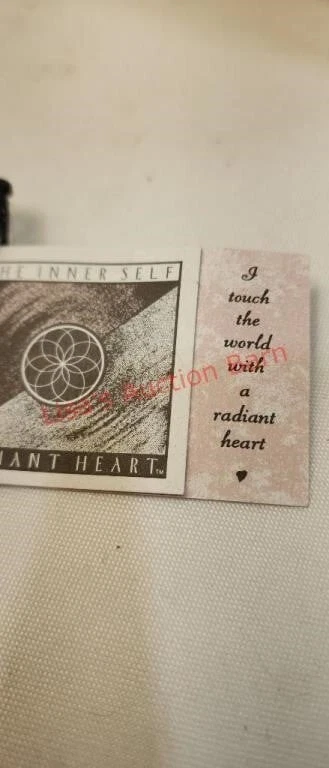 Sterling silver The inner self radiant heart Necklace Spiritual Southwestern - Image 4 of 4