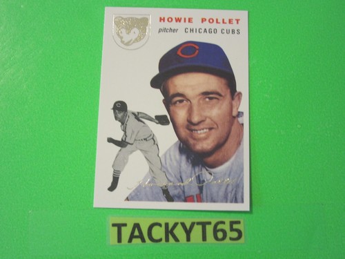 1994 TOPPS 1954 ARCHIVOS REIMPRESO VARIACIÓN DORADA TARJETA(S) ÚNICA(S) QUE ELIJAS - Imagen 99 de 256