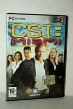 CSI: MIAMI GAME USED EXCELLENT CONDITION PC DVD ITALIAN VERSION GD1 47354