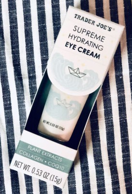 supreme hydration eye cream trader joe's reviews