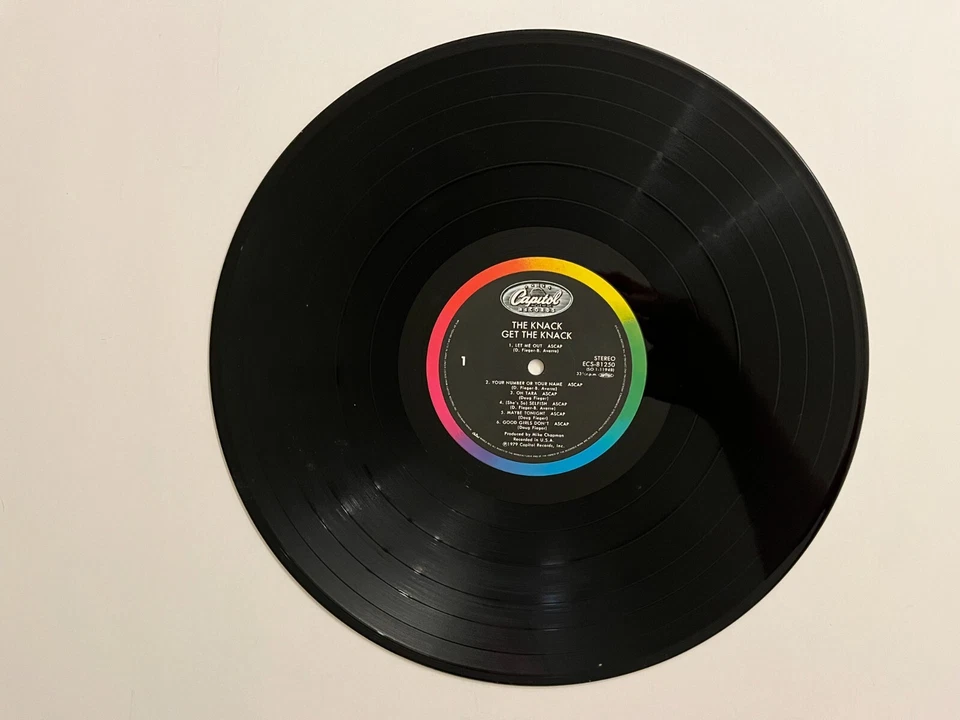 The Knack - Get The Knack - JAPAN VINYL - Insert OBI - ECS-81250 - Image 3 of 4