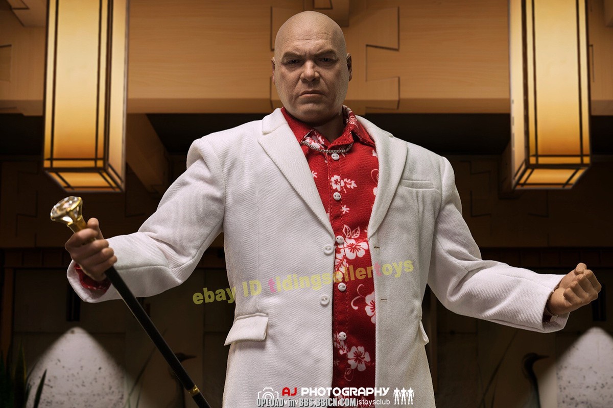 SOOSOOTOYS Kingpin Hawkeye Daredevil Wilson Grant Fisk 1:6 Action