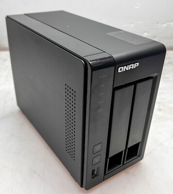 QNAP TS-219P II 2-Bay All-In-One NAS Server + 2x 2TB HDDs +