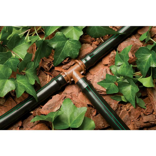Bobina tubo irrigazione a goccia Rain Bird irrigazione 1/2 pollice x 50 piedi resistente nero - Foto 3 di 5
