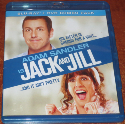 Jack and Jill (Blu-ray + DVD, 2-Disc Set combo) 43396395091| eBay