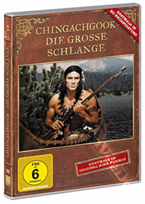 Chingachgook, the Big Snake NEW PAL Cult DVD Richard Groschopp Gojko Mitic