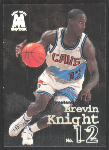 1998 Skybox Molten Metal Brevin Knight #117 card