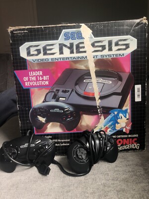 SEGA SG-10037-2 Genesis Mini Game Console - Black