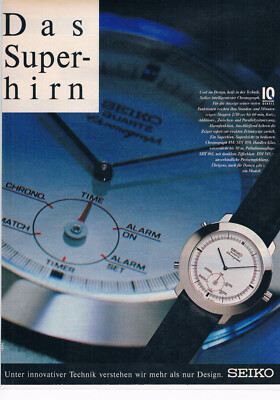 Seiko Werbeanzeige Werbung Seiko #5 NG 