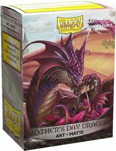 Mother's Day Art Matte 100ct Dragon Shield Sleeves Standard SHIP FREE 10% OFF 2+