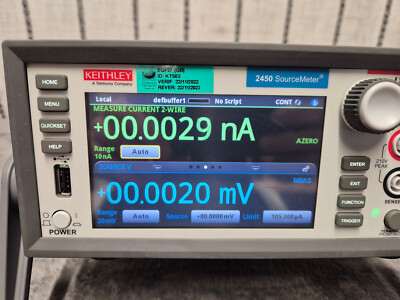 器 2450 ソースメーター(メーカー校正) Keithley / ケースレー