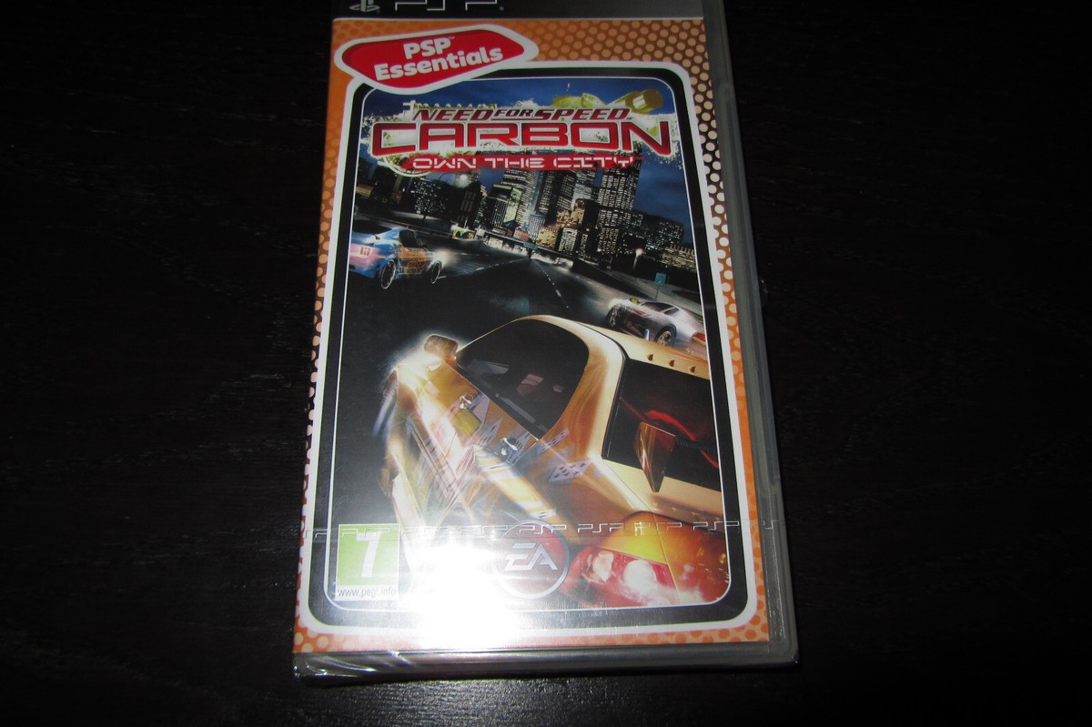 NFS NEED FOR SPEED CARBON OWN THE CITY SONY PSP NEW SEALED