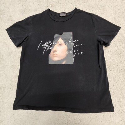 H&M Black Graphic T-Shirt “I Remember The First Time I Saw You