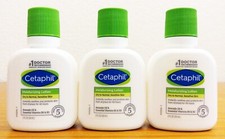 Lot of 3 Cetaphil Moisturizing Lotion for Dry to Normal, Sensitive Skin