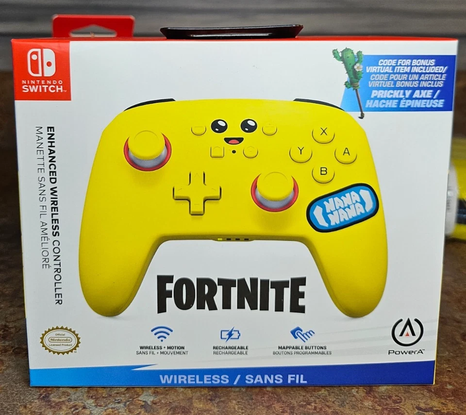 PowerA Fortnite Peely Accessories Pack for Nintendo Switch - BONUS Codes - Image 2 of 4