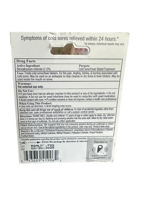 Releev 1 Day Cold Sore Treatment 6ML | eBay