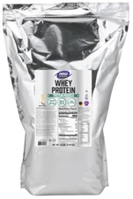 Now Foods Natural Whey Protein Powder Concentrate Creamy Vanilla 10lb 12/2026EXP