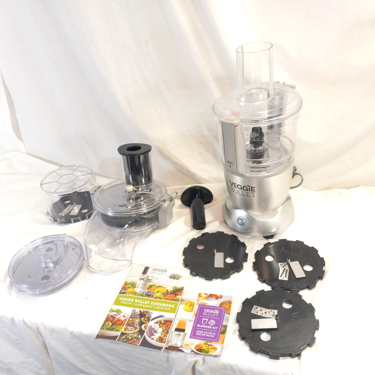 Magic Bullet Veggie Bullet VB 102 Spiralizer Food Processor