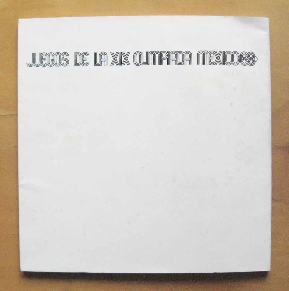 1968 Mexico Olympics Hockey Tournament Programme *VG Condition* - Image 3 of 3