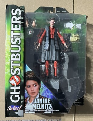Diamond Selects Ghostbusters Janine Melnitz Figure New