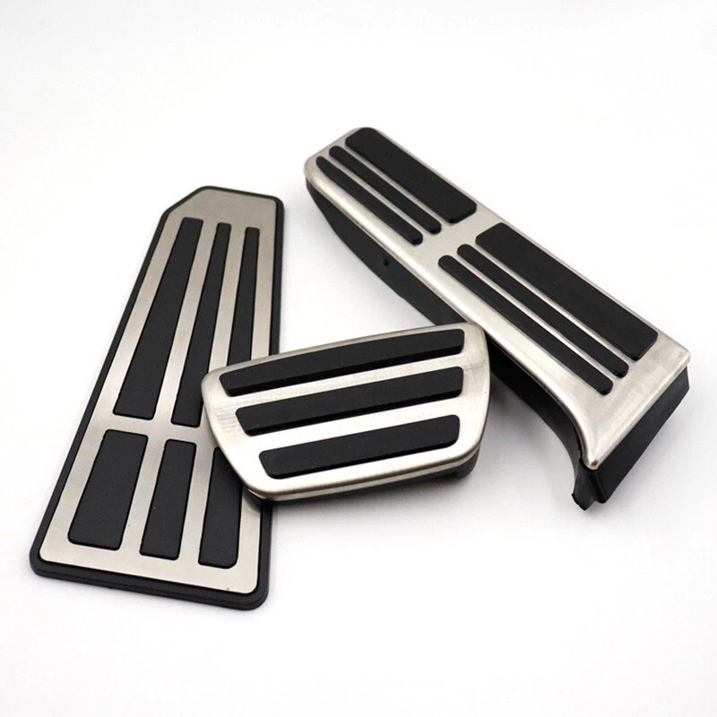 3 PIEZAS PARA LEXUS ES250 ES300H ES350 2018-2023 REPOSAPIÉS DE ACERO CUBIERTAS DE PEDAL DE FRENO DE GAS Foto 2 de 4