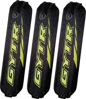 Black & Lime Yellow Shock Covers for Yamaha Raptor 700 RSE - 3er Pack