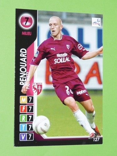 Echarpe FC Metz Grenats football Ligue 1 saison 2003 2004 contre Guingamp EAG