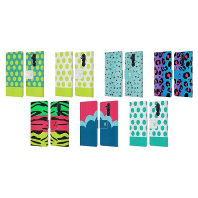 HEAD CASE DESIGNS NAIL ART LEATHER BOOK WALLET CASE COVER FOR NOKIA PHONES