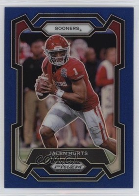 2024 Panini Prizm Draft Picks Blue Prizm 164/199 Jalen Hurts #99 jg5