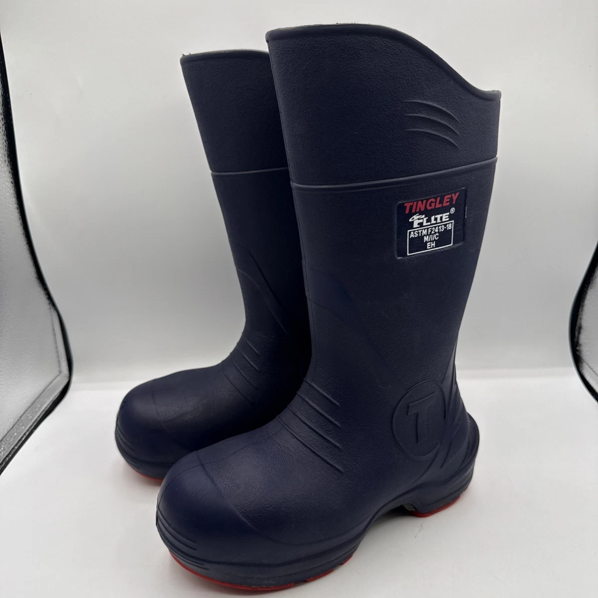 Tingley Insulated Thermo-Ply Neoprene Boots Mens 10 ML580R NOS Amazon.com: Tingley Pylon MB924B Neoprene Steel Toe Boot, 12  main image 3