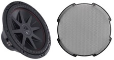 Subwoofer Kicker 52CVR152 CVR15 COMPVR 15" 1400 vatios + rejilla redonda de malla de acero