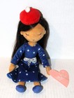 LITTLE LILLY & Friends HOLIDAY COLLECTION 12" Plush GIRL Rag DOLL Star dress NWT — photo 2